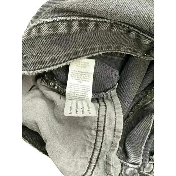 PACSUM Mom Shorts Size 26 Fadded Black Great Condition - Picture 7 of 10